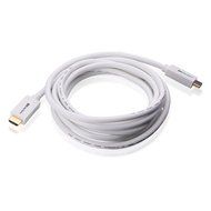 Cable Matters High Speed HDMI Cable with Ethernet in White 15 Feet - 3D and 4K Resolution Ready N4