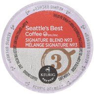 Seattles Best Coffee Signature Blend Number 3, Medium &amp; Balanced K-cup 16 Packs N5