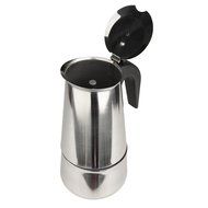 6-Cup Stovetop Espresso Maker Italian Moka Coffee Pot - Best Polished Stainless Steel Coffee Percolator with Permanent... N2