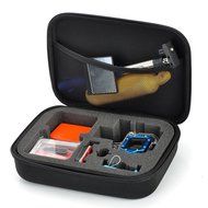 RioRand&reg; Shockproof Protective Case Bag for GoPro, GoPro HD, GoPro Hero3+, HERO4, RioRand RS4000,RS6000 (Black) N25