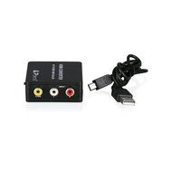 Portta WPETCHP AV/CVBS RCA Composite to HDMI Mini Converter v1.3 Scaler with USB Power Cable for 720p 1080p support... N5