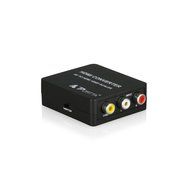 Portta WPETCHP AV/CVBS RCA Composite to HDMI Mini Converter v1.3 Scaler with USB Power Cable for 720p 1080p support... N6