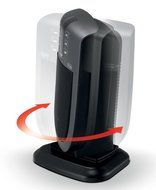 DeLonghi DCH5090ER Safe Heat 1500W Digital Ceramic Heater with Remote Control and Eco Energy Setting - Gray/Black N4