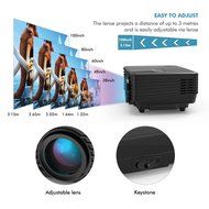 OEM H1 LED LCD (WVGA) Mini Video Projector - US Version (Includes Warranty) - Black (FP8048H1) N2