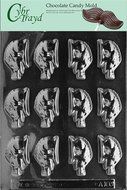 Cybrtrayd A103 Razorbacks Boars Animal Chocolate Candy Mold