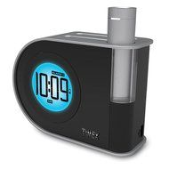 Timex T402BC Dual Charging INDIGLO Dual Alarm Clock with USB Charging Plus Removable Rechargeable Battery Pack