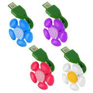 Bargain World USB Mini Aroma Diffuser Air Humidifier Flower Perfume Mini Electric Aromatherapy Essential Oil Diffu N4