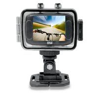 Pyle PSCHD30WT Mini High-Definition Sports Action Wide-Angle HD Camera &amp; Camcorder, 720p, SD Card Slot, Touchscreen... N13