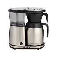 Pourover Coffee Brewer, 3.8 Gallons Per Hour, 1 Warmer, Silver/Black N2