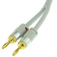 Mediabridge 16AWG ULTRA Series Speaker Cable with Dual Gold Plated Banana Tips (6 Feet) - CL2 Rated - High Strand... N12
