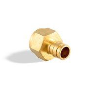 Uponor Wirsbo LF4577575 ProPEX LF Brass Female Threaded Adapter, 3/4" PEX x 3/4" NPT
