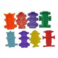 FOUR-C Cookie Cutters Cartoon Model Cookie Molds Cutter Set for Cookie Making Color Colorful