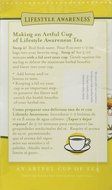 Lifestyle Awareness Teas, Caffeine Free Dandy Liver Detox Tea, 20 Count N40