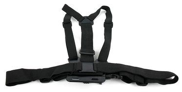 Black, Fully Adjustable Chest Strap Mount With Screw Adaptor Compatible with the eSynic 2" Touch Screen Sports... N2