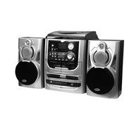 Jensen 3-Speed Stereo Turntable with 3 CD Changer and Dual Cassette Deck