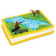 Deer Hunting Hunter Cake Decorating Kit