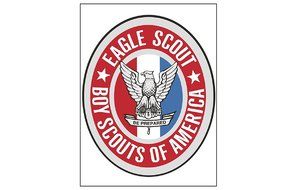 EAGLE SCOUT EMBLEM Cake topper Edible image sugar sheet cake decoration personalized boy scout