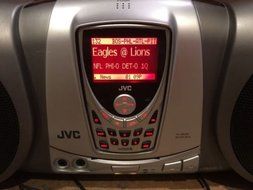 JVC KS-SB200 Sirius Boombox &amp; KT-SR2000 Tuner Bundle w Subscription N6