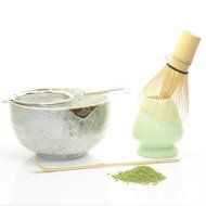 Matcha Tea Ceremony Start up Set (Black) N3