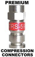Channel Master 2 Foot RG59 Digital Coaxial Cable with Premium Compression Connectors (Black)