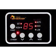 Dr. Infrared Heater 1,500 Watt Infrared Cabinet Space Heater - Remote Control Modular Design High Pressure Low... N5