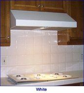 Imperial Rangehoods 750 CFM 42 inch Dual Blower Cabinet Mount Range Hood in Black or White