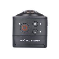 AMKOV 100S 360 Degree All View 220&iexcl;&atilde; Fisheye Camera WiFi 1440P@30FPS Action Camera N4