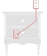 RCA AC Outlet Anywhere with 2 USB Ports (PWA2USB6Z)