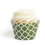 Dress My Cupcake Lavender Spanish Tile Cupcake Wrappers, Set of 12 N3