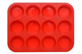 Best Silicone Cupcake Muffin Mold by Daisy&#039;s Dream - 12 Cups Silicone Pan / Baking Tray - Easy to Use - Simple... N2
