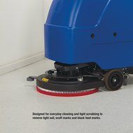 3M Red Buffer Pad 5100, Floor Buffer, Machine Use (Case of 5)