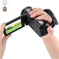 Boblov ORDRO HDV Full HD Digital Video Camera Recorder LCD Touch Screen 1080P 3.0-in Rotatable Camcorder DV DVR... N31
