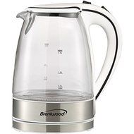 New BRENTWOOD KT-1900W Glass Electric Kettle, 1.7 Liter