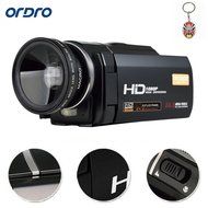 Boblov ORDRO HDV Full HD Digital Video Camera Recorder LCD Touch Screen 1080P 3.0-in Rotatable Camcorder DV DVR... N32