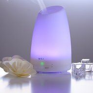 Essential Oil Diffuser 120ml,Aromatherapy Ultrasonic Cool Mist Aroma Humidifier with 7 Color LED Lights Changing... N5