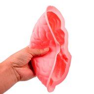 inkint Novelty Brain Shape Silicone Cake Mold Halloween Party Dessert Pan Fondant Cake Mould with Food Grade Material...