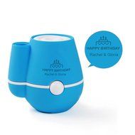 LIWUYOU Vase Shaped Mini Portable USB Air Freshener Humidifier for Home Office Color Blue N7