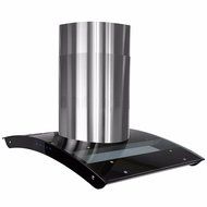 36" Beautiful Island Mount Stainless Steel Kitchen Range Hood Stove Vent Exhaust