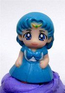 SAILOR MOON 8 Piece CUPCAKE Topper Set Featuring 6 Random Sailor Moon Figures and Decorative Themed Accessories... N3