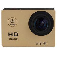 TONSEE Mini 1080P Full HD DV Sports Recorder Car Waterproof Action Camera Camcorder, Gold N3