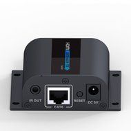 OceanHeart 196ft/60m LKV372PRO HDMI Extender Over Network Cat6/6a/7 Single cable with Loop-out for local display... N5