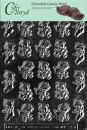 Cybrtrayd C134 Bite Size Assorted Bears Life of the Party Chocolate Candy Mold with Exclusive Cybrtrayd Copyrighted...