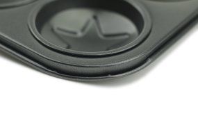 Excelity Nonstick Bakeware 6-Cup Muffin Pans N3