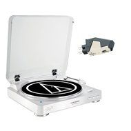 Audio Technica Turntable, AT311 Cartridge and AT3472SE Stylus Bundle ATLP60BTWH