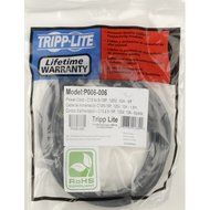 Tripp Lite Standard Computer Power Cord 10A,18AWG (NEMA 5-15P to IEC-320-C13) 3-ft.(P006-003) N3