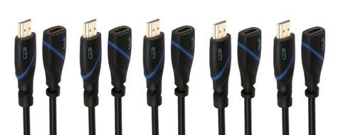 High Speed HDMI Cable 30 Feet with Ethernet - Supports 3D and Audio Return [Latest Version], 1-Pack N2