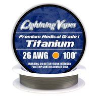 LV Titanium Grade 1 Wire 26 AWG - 100'