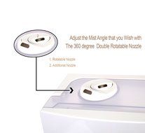 Ivation Humidifier Ultrasonic Cool &amp; Warm Mist with Digital Humidity Mode, Mist Level Control &amp; Timmer Settings... N2