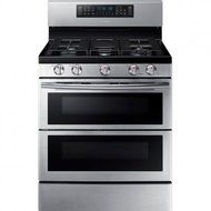 Samsung NX58K7850SS 30" Gas Freestanding Range with 5 Burners, Sealed Burner, 5.8 cu. ft. Primary Oven Capacity...