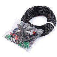 JIEPING Adjustable Widely Use Irrigation Kits Home Garden Watering System 15M &amp; 20Pcs Dripper N3